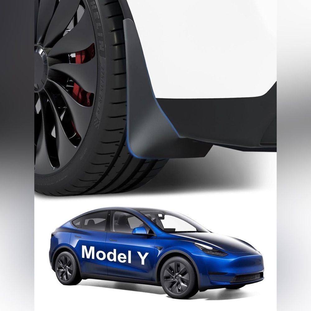 Tesla Model Y (2020-2025) mudflaps 4pk